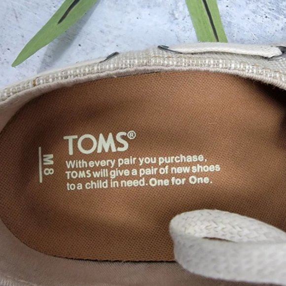 NWT Toms | Culver Loafers - Tan (Toffee Chambray Mix) - Picture 5 of 8